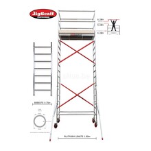 3.20m Stahoogte lengte 1.85m x 0.75m breedte