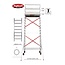 bigscaff RS61 Prof. alu rolsteiger 0.75m x 1.85m x 3.20m Ph= 5.20m WH