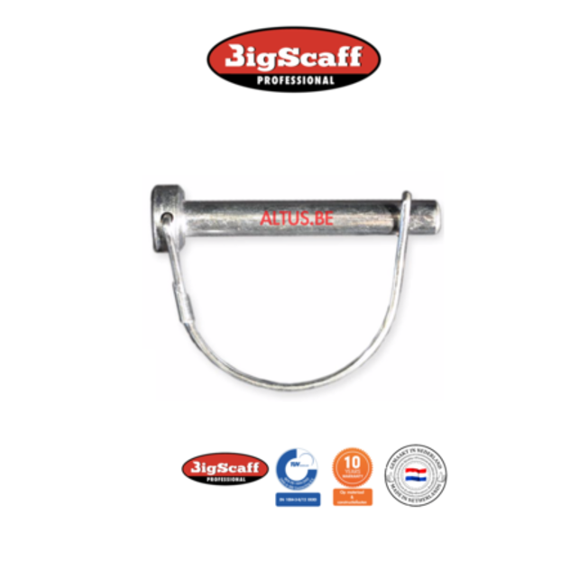 RS61 Prof. alu rolsteiger 0.75m x 2.45m x 2.20m Ph= 4.20m WH