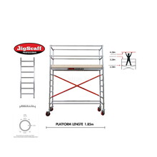 2.20m Stahoogte lengte 1.85m x 0.75m breedte