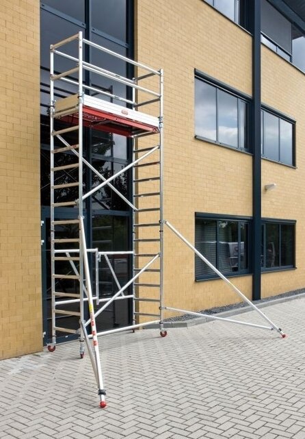 RS TOWER 54 -smal 0,75m x 1,85m x 5,80m werkhoogte