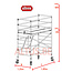 Altrex RS TOWER 55 kamersteiger 1.35 x 1.85 x 3.80m WH