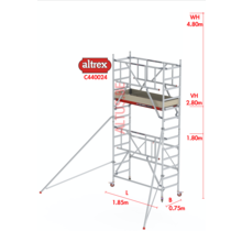 RS44-S POWER Safequick® 4.80m werkhoogte
