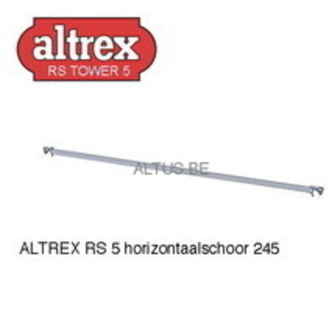 ALTREX RS TOWER 51-smal 0,75 x 2,45 x -7,20m WH