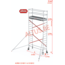 Altrex ALTREX RS TOWER 51-smal 0,75 x 2,45 x 6,20m WH