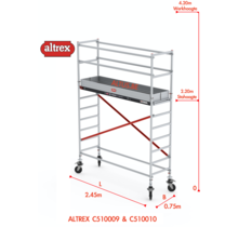 ALTREX RS TOWER 51-smal 0,75 x 2,45 x 4,20m WH