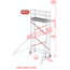 Altrex ALTREX RS TOWER 51-smal 0,75 x 1,85 x -6,20m WH