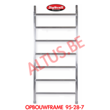 RS60 opbouwframe 95 cm  7 sporten