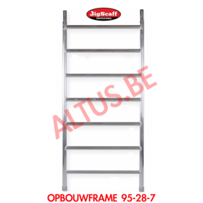 RS60 opbouwframe 95 cm  7 sporten