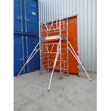 2,20m stahoogte =  4,20m Werkhoogte