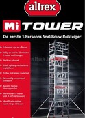 Altrex MiTOWER  0.75 x 1.10 x 4.20m werkhoogte