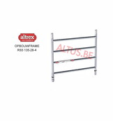 Altrex rolsteiger 1.35 x 3.05 x 9.20m vh = 11.20m wh