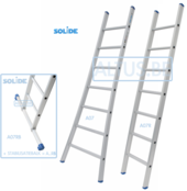 Solide professionele enkele ladder 7 treden 2.00m