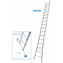 Professionele enkele ladder 16 treden 4.25m