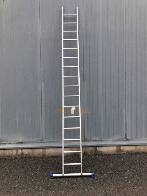 Solide professionele enkele ladder 16 treden 4.25m