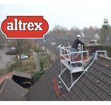 Altrex professionele enkele schoorsteensteiger 0,75m x 1,85m