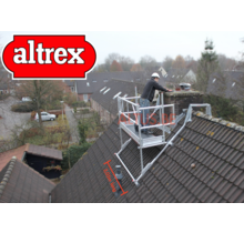 Altrex professionele enkele schoorsteensteiger 0,75m x 3,05m