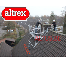 Altrex professionele dubbele schoorsteensteiger 0,75m x 1,85m