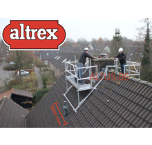 Altrex professionele dubbele schoorsteensteiger 0,75m x 2,45m