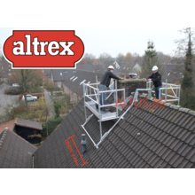 Dubbele schoorsteensteiger 0,75m x 2,45m