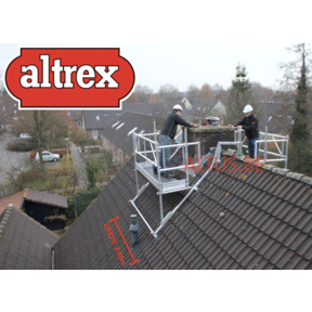 Dubbele schoorsteensteiger 0,75m x 2,45m