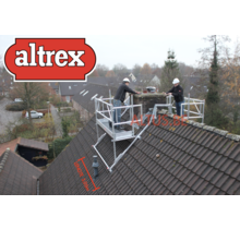 Altrex professionele dubbele schoorsteensteiger 0,75m x 3,05m