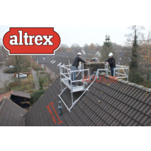 Dubbele schoorsteensteiger 0,75m x 3,05m