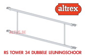 Altrex RS34  Dubbele leuningschoor