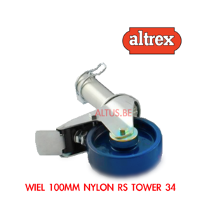 Altrex RS34  Wiel 100mm nylon