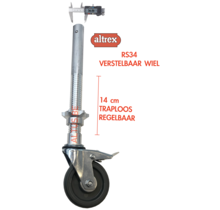 Altrex  RS Tower 34 Wielen  ø125  traploos verstelbaar per paar