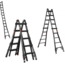 Altrex Vouwladder black Pro leveler 4x5