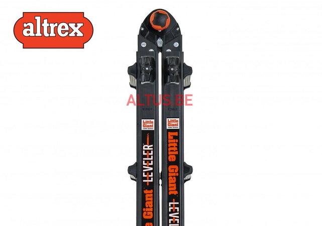 Vouwladder black Pro leveler 4x5
