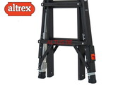 Vouwladder black Pro leveler 4x5