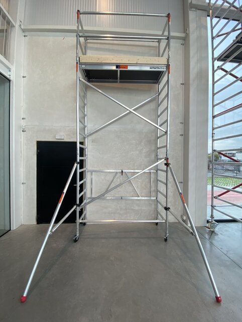 Bigscaff RS64 kamersteiger met luik  module A2 + B + D + X1 + K1 -