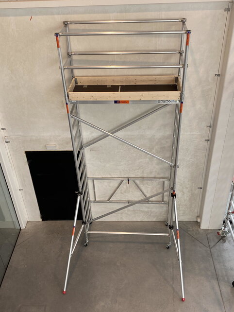 Bigscaff RS64 kamersteiger met luik  module A2 + B + D + X1 + K1 -
