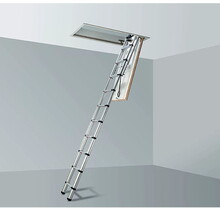 2,45-2,55m platfond hoogte LOFT MINI zoldertrap