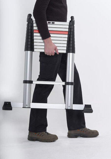 0.85m - 3.40m Altrex semi-prof. telescopische ladder Smart Up Active 11 treden