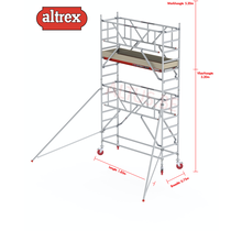 0.75 x 1.85 x 3.20m vh Safe-Quick RS Tower  41-S