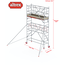 Altrex  0.75 x 1.85 x 3.20m vh Safe-Quick RS Tower  41-S