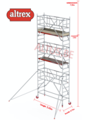 0.75 x 2.45 x 5.20m vh Safe-Quick RS Tower  41-S