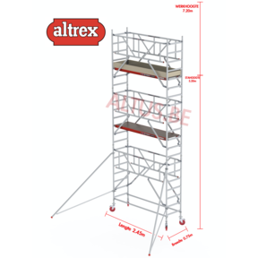0.75 x 2.45 x 5.20m vh Safe-Quick RS Tower  41-S