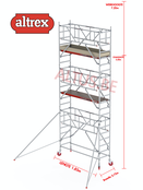 0.75 x 1.85 x 5.20m vh Safe-Quick RS Tower  41-S