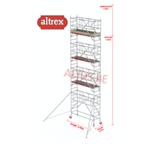0.75 x 2.45 x 7.20m vh Safe-Quick RS Tower  41-S
