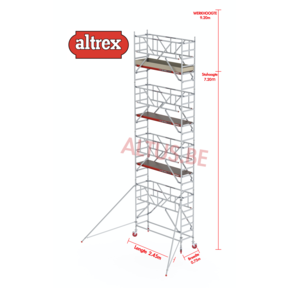0.75 x 2.45 x 7.20m vh Safe-Quick RS Tower  41-S