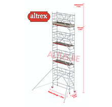 0.75 x 1.85 x 7.20m vh Safe-Quick RS Tower  41-S