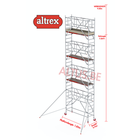 0.75 x 1.85 x 7.20m vh Safe-Quick RS Tower  41-S