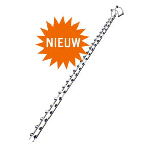 Nieuwe Dakladder model EvoKlip pakket 6.70m lang met nokhaak