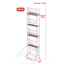 Gevelvrij* 0.75 x 1.85 x 8.20m vh Safe-Quick RS Tower  41-S