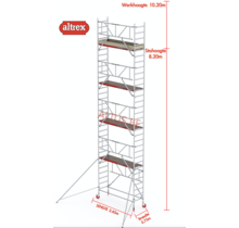 Gevelvrij* 0.75 x 2.45 x 8.20m vh Safe-Quick RS Tower  41-S
