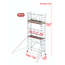 Altrex Gevelvrij* 0.75 x 1.85 x 4.20m vh Safe-Quick RS Tower  41-S